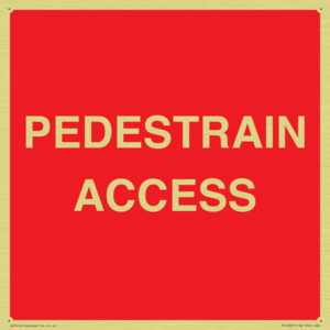 PEDESTRAIN ACCESS